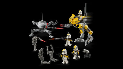 LEGO® Star Wars: Pacote de Batalha A Vingança dos Sith™ (75431) Conjunto com 4 minifiguras para crianças a partir de 7 anos 258 peças