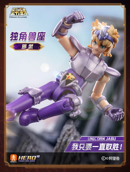 Blokees Galaxy Versão Gold Saint Boneco de Ação Libra Dohko Sagitário Campeão Seiya Mu Aiolia Brinquedos de Montar Presente Infantil