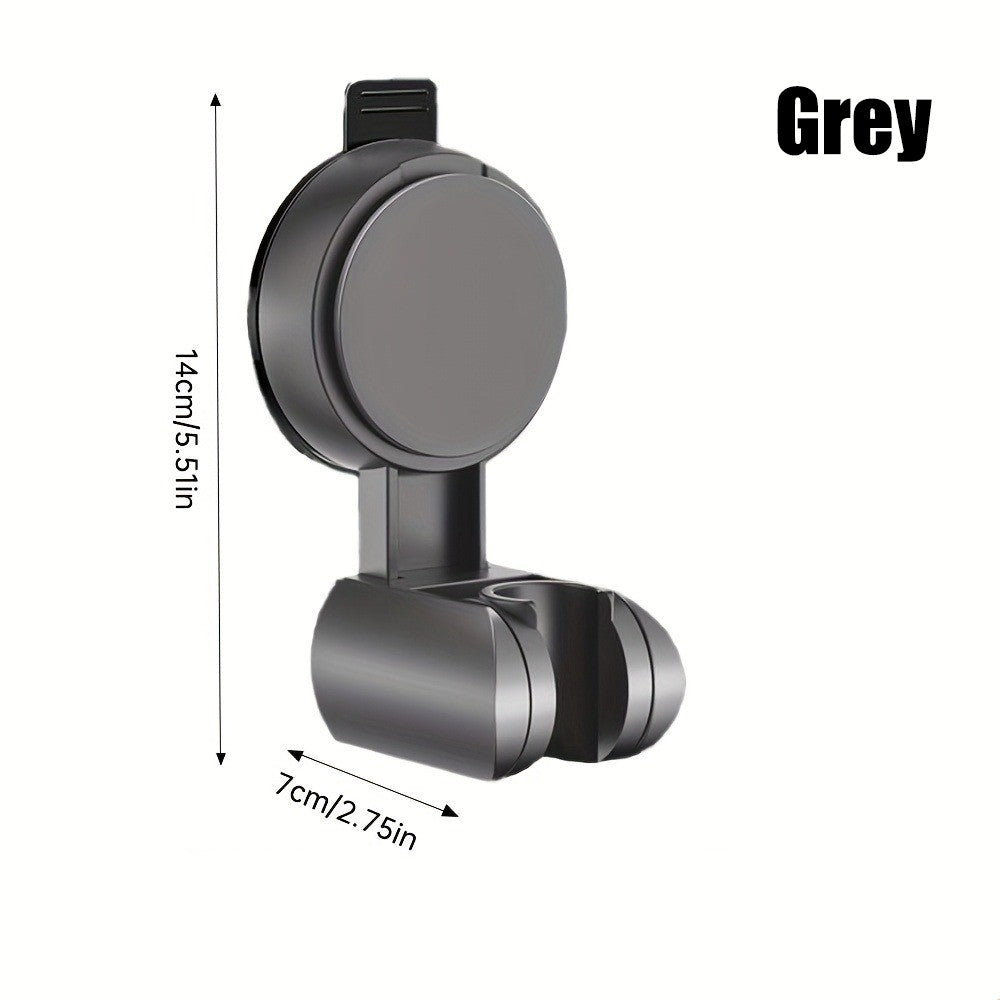 1-4PCS Suction Cup Shower Head Holder ABS Adjustable Strong Adhesive Universal Shower Head Support Reusable No Trace Waterproof