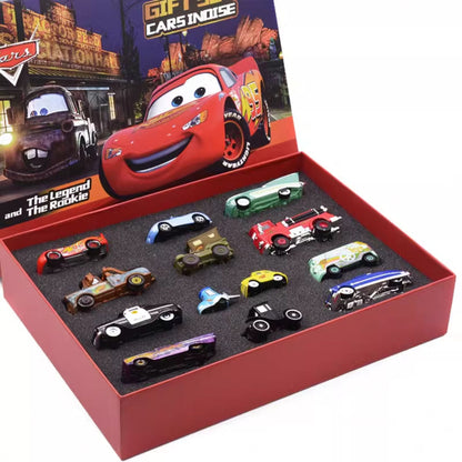 Disney Pixar Carros 1:55 Liga Fundido Caminhão Modelo - McQueen Mater Mack Tio Radiator Springs Cidade Natal Aniversário Presente
