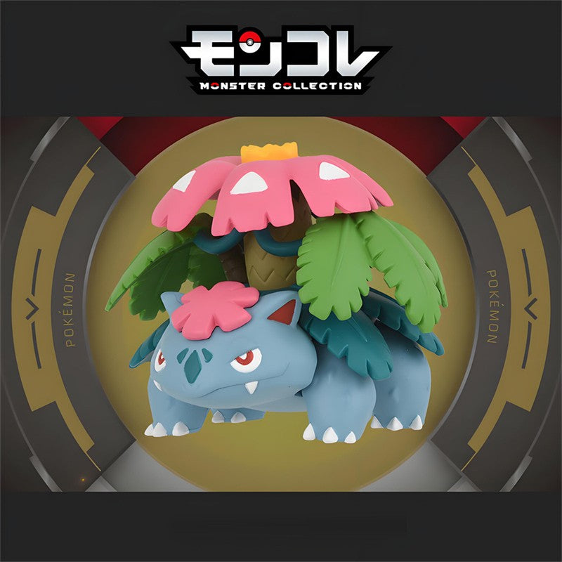 Original Takara Tomy Pokémon Bonecos Mega Venusaur Blastoise Charizard Lapras Clodsire Pikachu Absol Baxcalibur Modelos