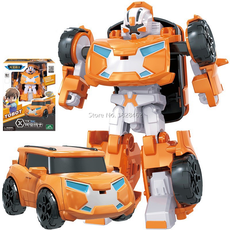 Mini Robô de Transformação Tobot Brinquedos Coreanos Desenhos Animados Irmãos Anime Tobot Deformação Carro Avião Brinquedos para Crianças Presente