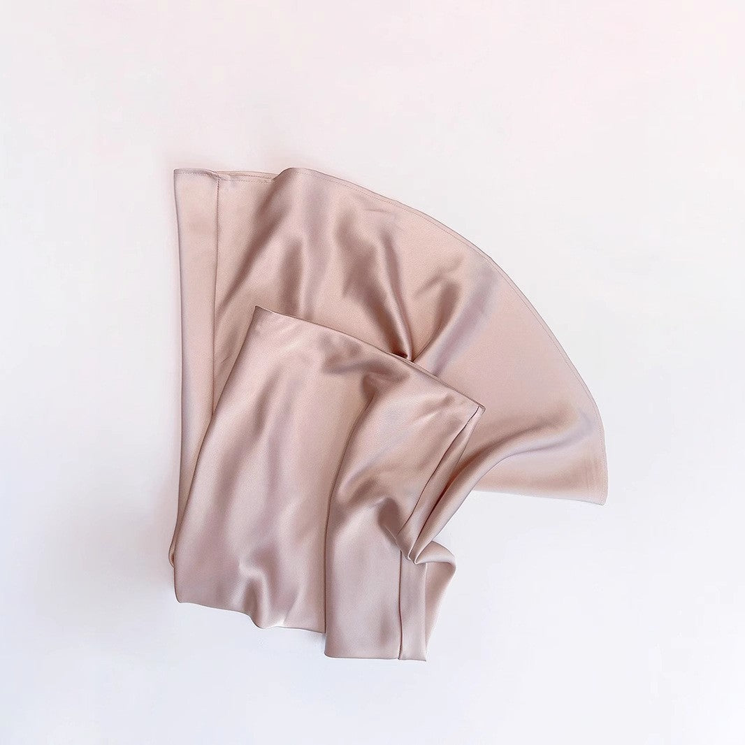 French Style Chic Women's Acetic Acid Satin Flowy High Waist Hip Hugging Skirt for Spring/Summer Fishing Tail Skirt A-line Skirt