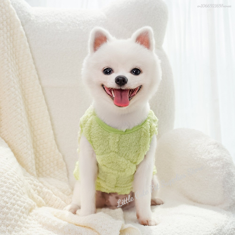 Roupas de Inverno para Cães, Colete de Lã para Teddy Bichon Pomeranian, Colete de Inverno para Cães Pequenos e Gatos, Fantasia para Animais de Estimação, Roupa para Cães, Atacado