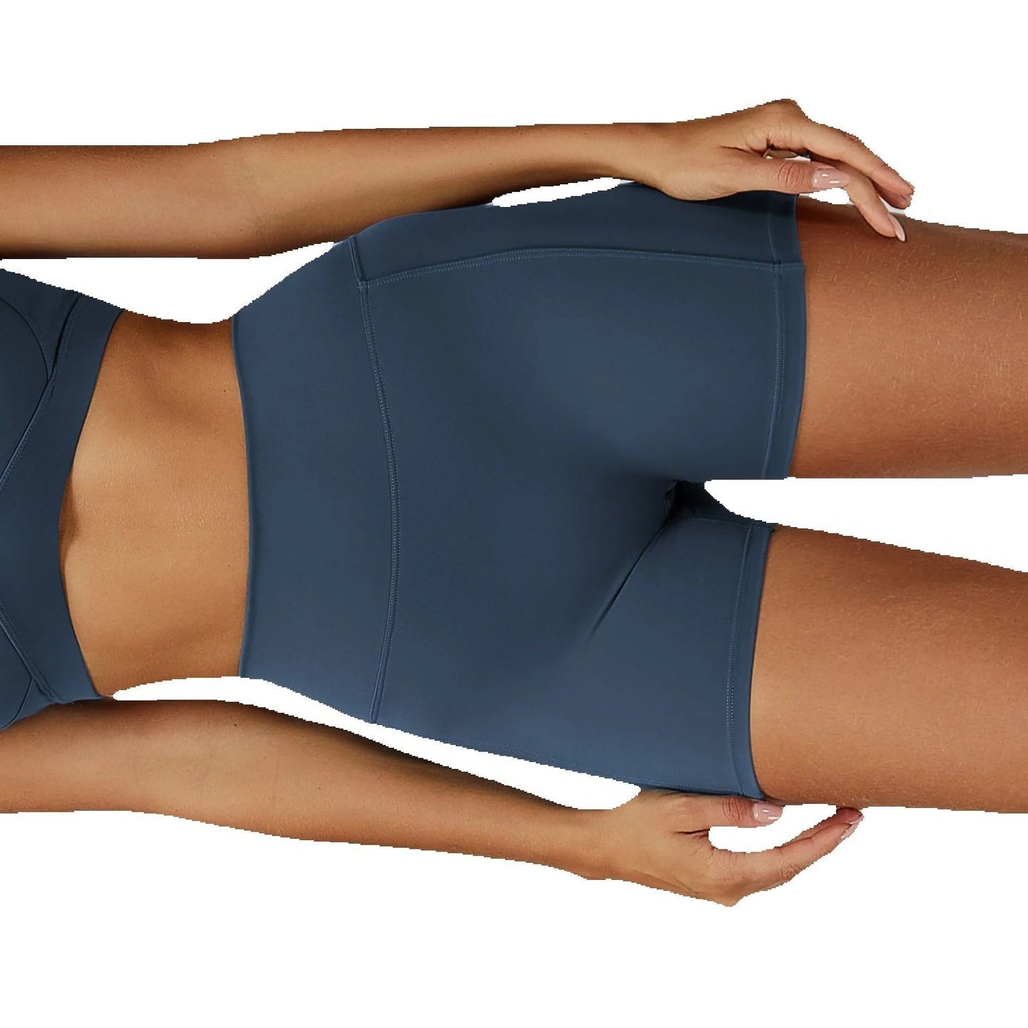 Women Yoga Shorts Gym Cycling Running Workout Scrunch Butt Women High Waist Sports Shorts Fit Mesh for Fitness Hip Lifting Yoga