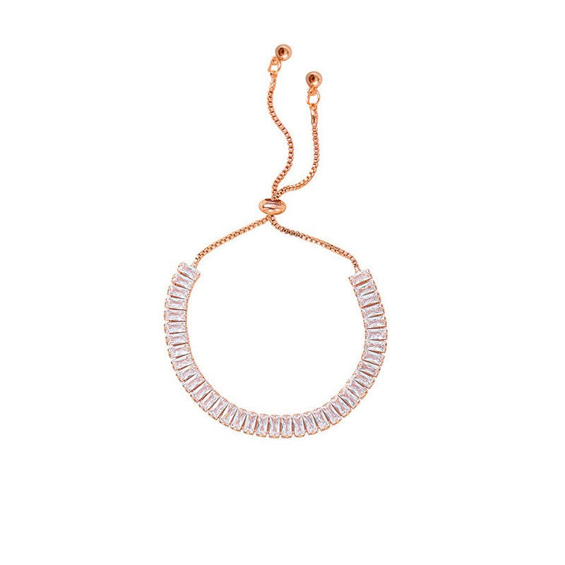Pulseira de aço inoxidável cheia de strass para mulheres 2022, nova, designer, luxuosa, brilhante, zircônia, ajustável, joia, presente