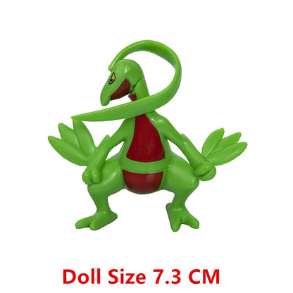Pokemon Anime Figura Pikachu Sol Elfo Eevee Gengar Monstruo de Bolso Desenhos Animados Figura Modelo Brinquedo de Ação Presente para Crianças Comprar em grande quantidade