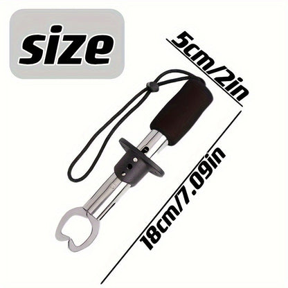 Conjunto controlador de peixe com alicate, feito de aço inoxidável com qualidade confiável, Alicate de Pesca, Pegador de Lábios de Peixe ou Escama de Peixe C