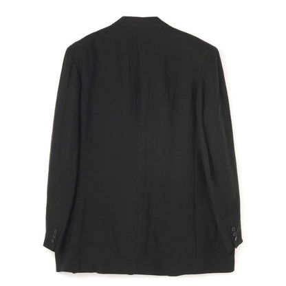 WVGA Spring Autumn New Man Tide Yamamoto Trendy Linen Blazer Niche Chic Casual Turn-Down Collar Long Sleeve Suit Coat Ins W13673