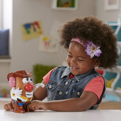 Disney Pixar Toy Story 4 Sr. Cabeça de Batata Buzz Lightyear Woody Versão Boneco de Ação Coleção Brinquedo Educacional Divertido Montado