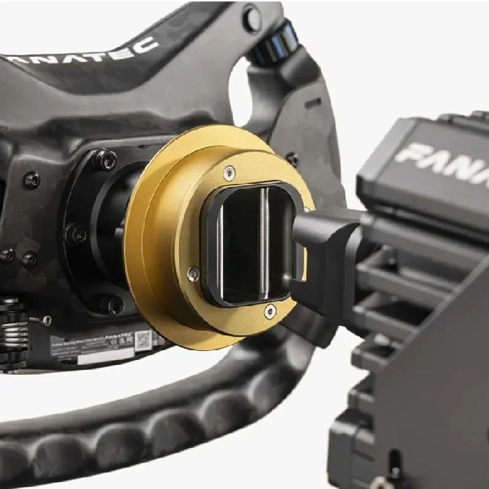 NEW Fanatec QR2 Pro Bundle Type C Quick Release , RXIMO QR2 Pro Wheel-Side & QR2 Base-Side (Type -C port) for Fanatec base