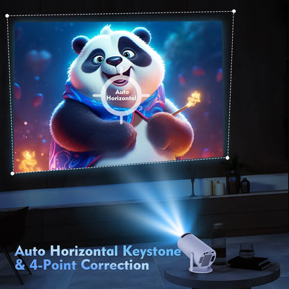Projetor Portátil Magcubic Mini HY300 Pro 4K Full HD Nativo 720P 260ANSI BT5.0 Android 11 Projetor para Home Theater e Uso Externo