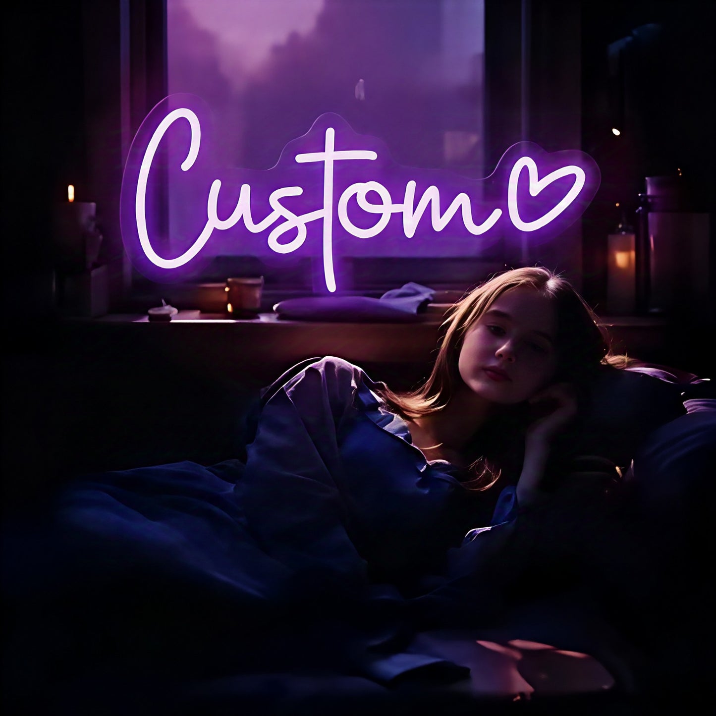 Custom Name Neon Sign Personalized Birthday Gifts Decoration Bedroom Wall LED Neon Lamp Your Text Business Logo Night Light