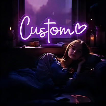 Custom Name Neon Sign Personalized Birthday Gifts Decoration Bedroom Wall LED Neon Lamp Your Text Business Logo Night Light