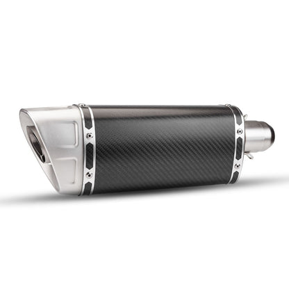 Universal M11 Carbon Muffler 51mm Motorcycle Exhaust with DB Killer For MT09 Street Triumph 765 ZX4R CBR500R GSXR600 XSR700 Z900