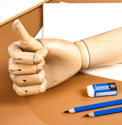 Wooden Hand Body Draw Action Toys Drawing Sketch Mannequin Model Movable Limbs Figures Home Decor Artist Models Jointed Doll