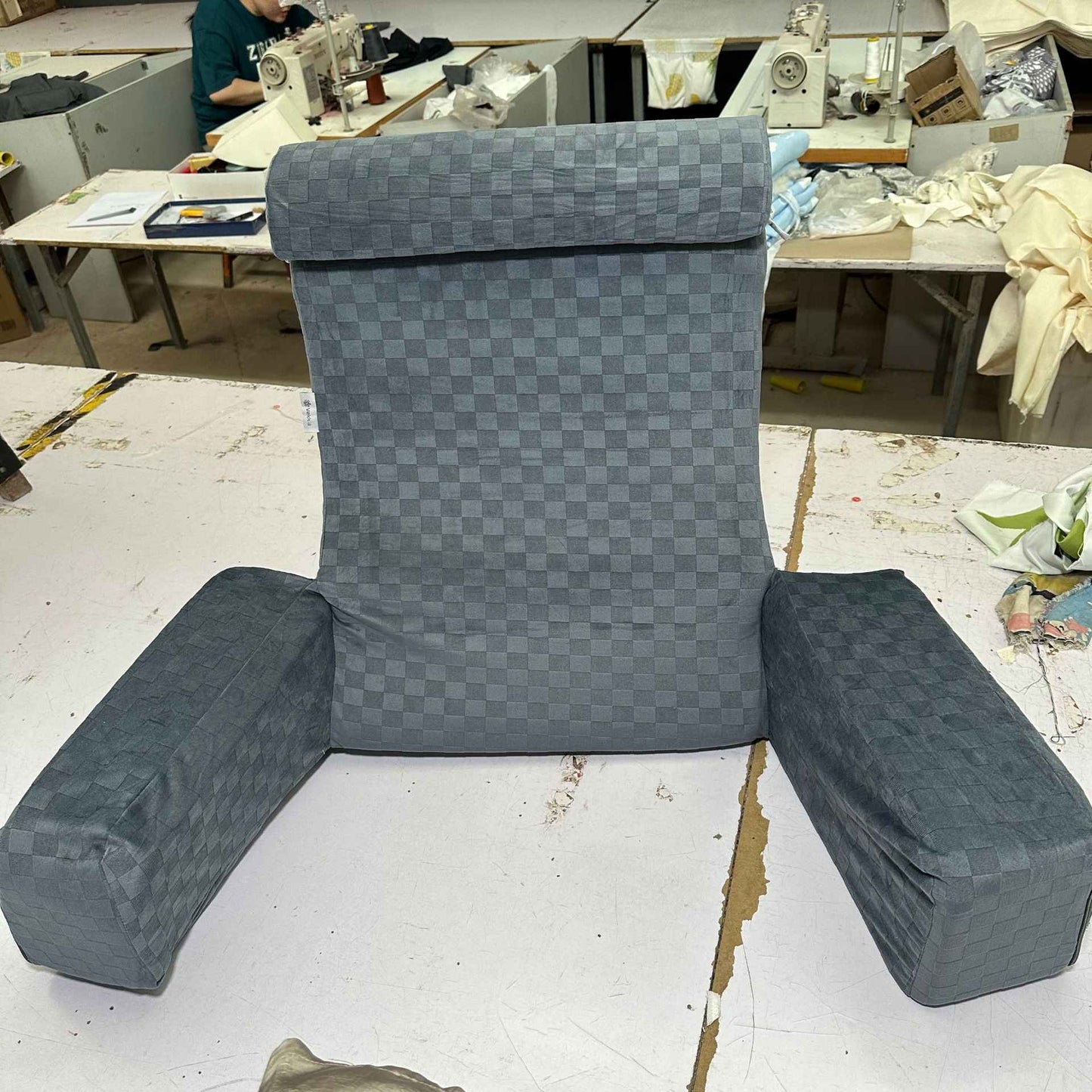 Home Bed Reading Pillow Cushion Adjustable Adult Headrest Pillow Perfect for Watching TV Reading Gaming or Resting Decoration ??