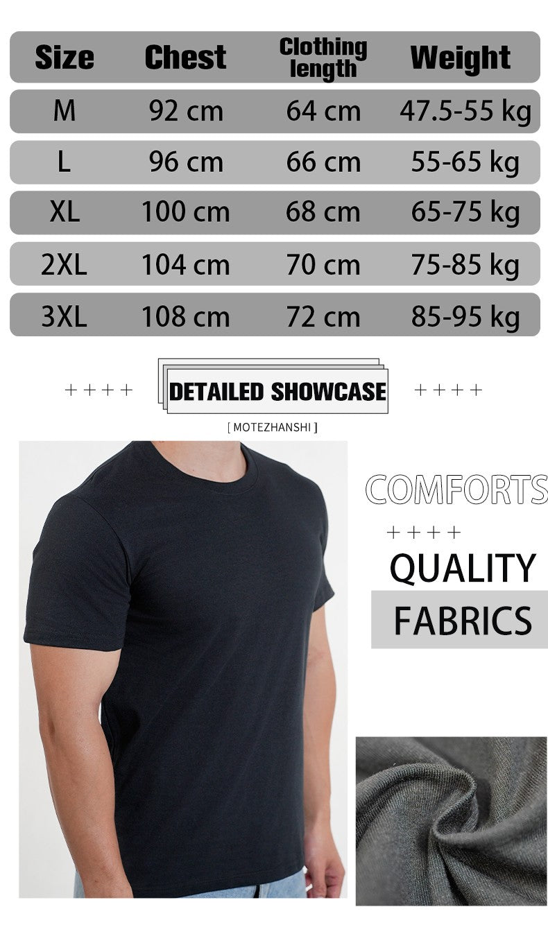 Men Women T-shirt High Qualtity Cotton Short Sleeved T Shirts O Neck Solid Color Tee Black White Breathable Clothing Couple Tops