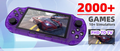 SF3100 Retro Handheld Game Console 4.5" IPS FHD Screen Portable Game Player Built-in 21000+Free Games for PS1 MAME Emulators