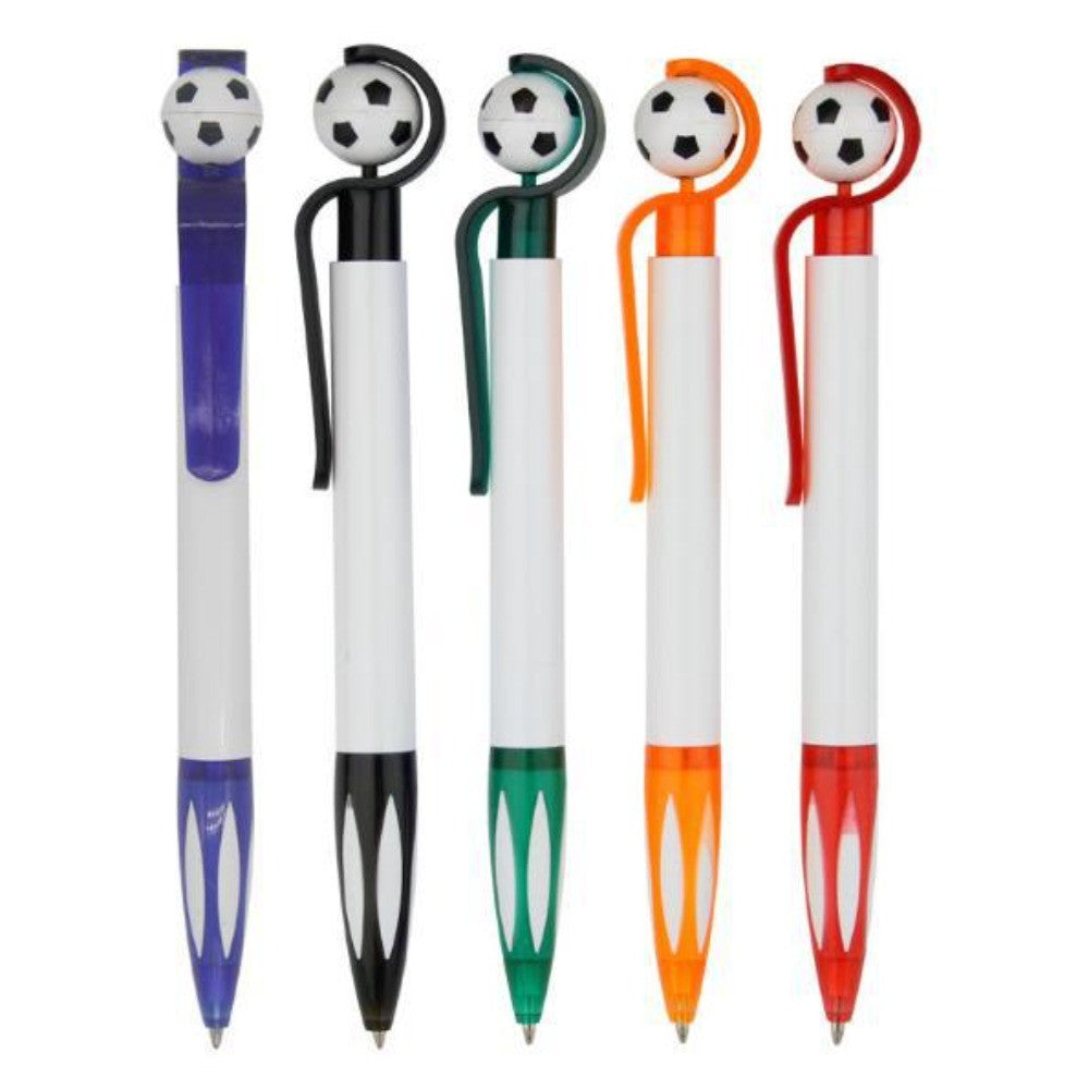 10-30Pcs Creative Rotating Football Theme Pens for Football Party Carnival Birthday School Party Gift Prize Giveaway Gift Pack