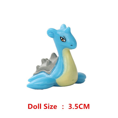 Pokémon 4-13cm Bonecos de Desenho Animado Filme Anime Pikachu Eevee Charmander Mewtwo Bonecos Colecionáveis Melhor Presente de Aniversário para Crianças