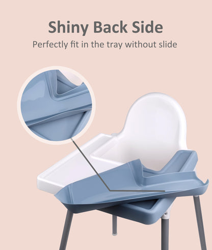 Easy To Clean Antilop High Chair Mat Dinning Placemats Silicon Kids Placemat