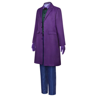 Men Clown Cosplay Costume Clown full set Coat Shirt Vest wig Tie Suit Outfits for Male Halloween Costumes