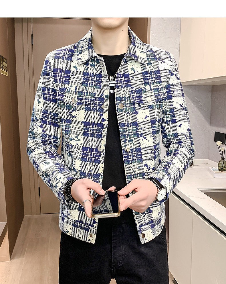 Winter Short Wool Blends Jackets Men's Brand Casual Business Trench Coat Thickened Warm Social Streetwear Overcoat