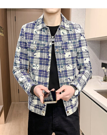 Winter Short Wool Blends Jackets Men's Brand Casual Business Trench Coat Thickened Warm Social Streetwear Overcoat