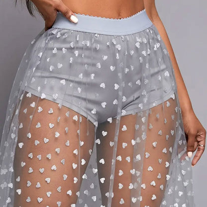 Elegant Party Evening Sexy Dress Lace Dresses for Women 2024 See Through Maxi Dress Bodycon Gothic Lolita Fashion Black Skirt