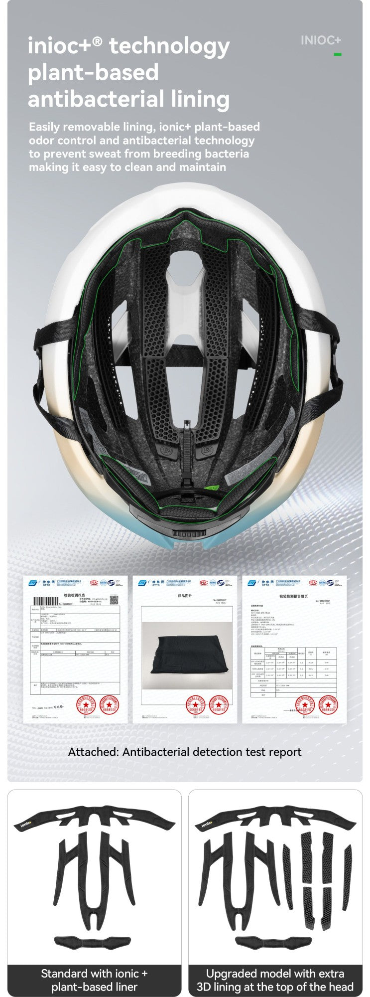Capacete de Ciclismo ROCKBROS Leve Respirável Antibacteriano Integrado Ajustável com Fivela Magnética Capacete de Segurança