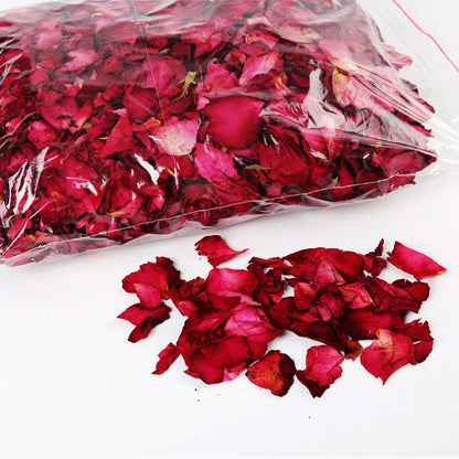 1 embalagem de Banho Spa Rosa Flor Chuveiro Pétalas Secas Banho Massageador Corporal Clareador Alivia Pétalas de Rosa Secas Perfumadas Flores Naturais 10g