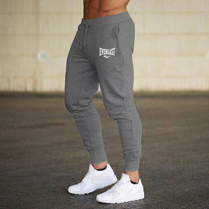 Printed pants autumn EVERLAST men's and women's running pants jogging pants sports casual pants fitness gym breathable pants