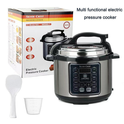 Panela de Arroz 220V/110V Panela de Arroz Doméstica de Grande Capacidade Panela Elétrica de Pressão Inteligente Antiaderente Multicooker