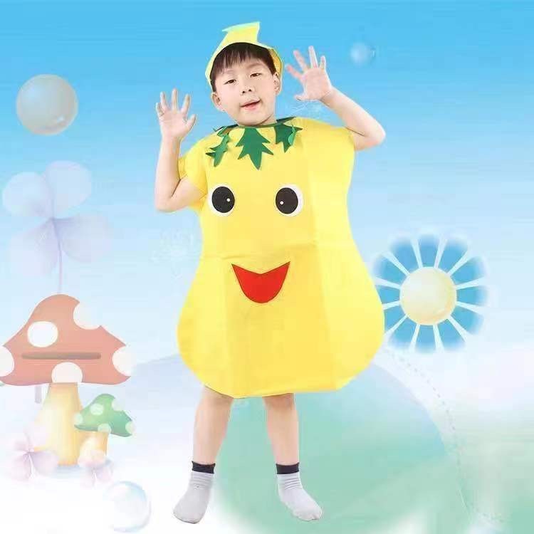 Fruit Fruit Vegetable Cosplay Costume Portable Cosplay Dance Performance Costumes 90-140CM Performances Cos Clothing