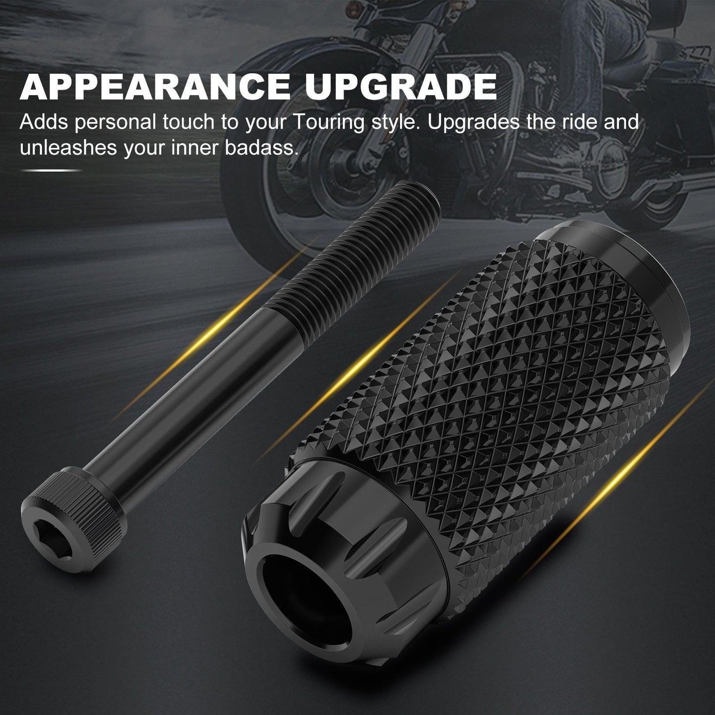 Para Harley Street Glide FLHX FLHXS 2006-2023, pedal de câmbio, ponta da alavanca de câmbio Road Glide FLTRX Road King FLHR Fat Boy FLFBS 114