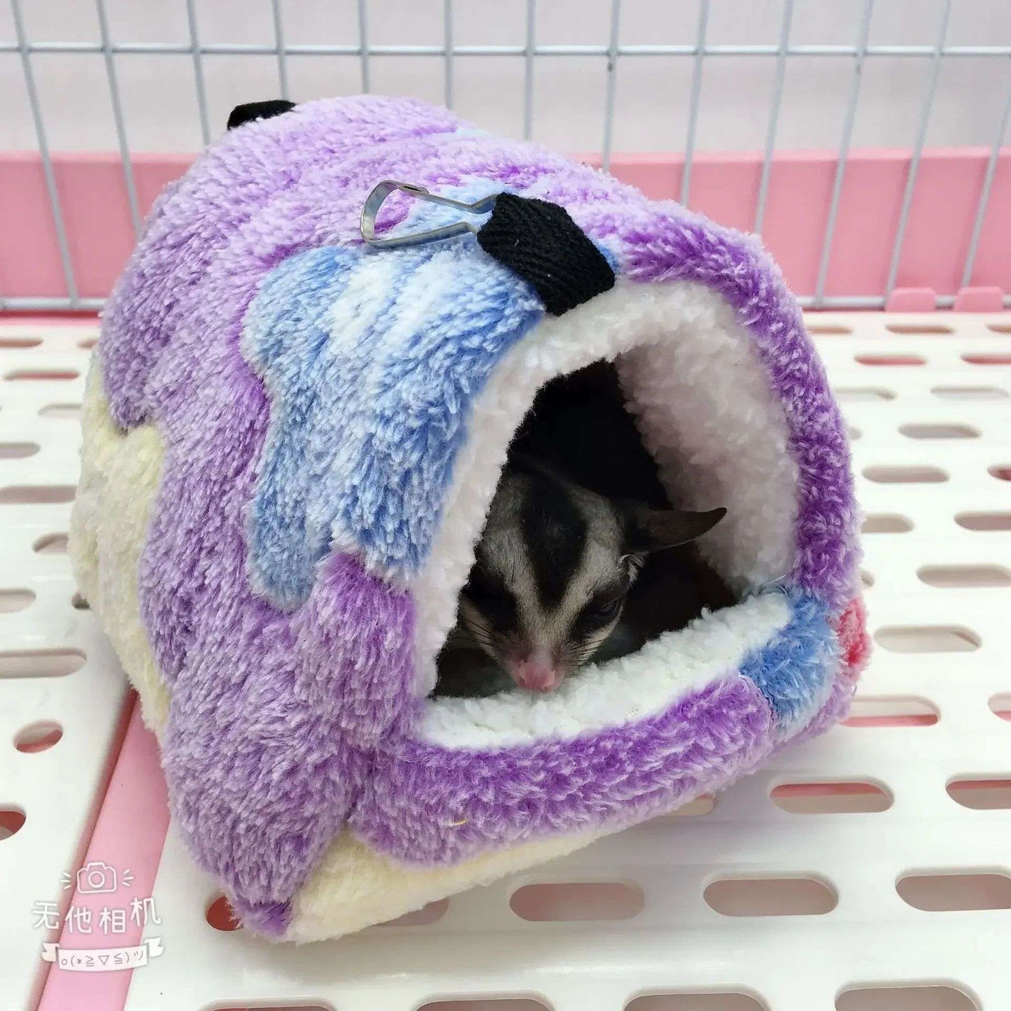 Ninho de Hamster Bolsa de Mel Esquilo Ramo de Flor Brilhante Porquinho-da-índia Porco-da-holanda Gato Longo Suprimentos de Aquecimento de Inverno para Animais de Estimação Gaiolas de Algodão