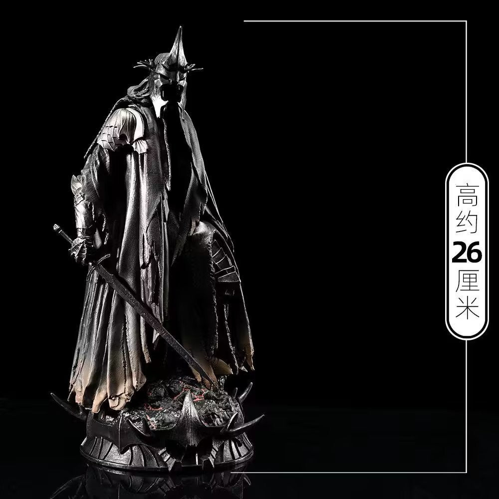 Bonecos de Ação do Senhor dos Anéis, Rei Bruxo de Ferro Nazgul Espectro do Anel, 26cm
