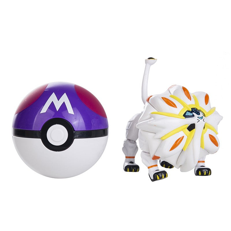 Sobre Pokémon Anime Figura Charizard Pikachu Gyarados Pocket Monster Figura Pokebola Brinquedo de Ação de Deformação Modelo Presente Infantil
