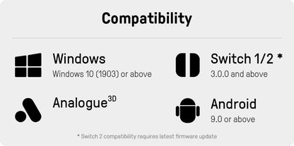 8BitDo 64 2.4G Wireless Controller for Original N64 / Analogue 3D / Windows PC, Retro Gamepad Low Latency (Grey)