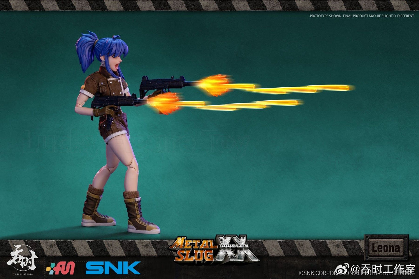 ?Original?TunShi Studio TS-012 Metal Slug XX? Leona Heidern 1/12 Action Figure Colecionáveis Modelos Brinquedos