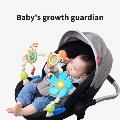 Children Activity Arch Toys Sensory Development Fine Motor Skills Toys Collapsible Hanging Mobile Toys Baby Car Seat Toys Gift