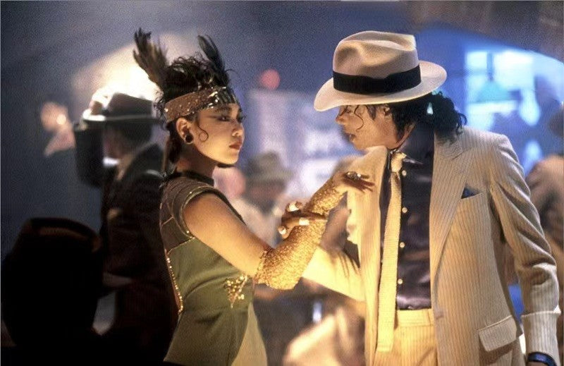 Michael Jackson Cosplay Hat Cotton Demo Caps Gentleman Formal Hat Party Halloween Dance Cap Gifts White/black Summer