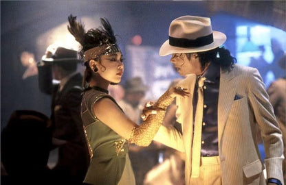 Michael Jackson Cosplay Hat Cotton Demo Caps Gentleman Formal Hat Party Halloween Dance Cap Gifts White/black Summer