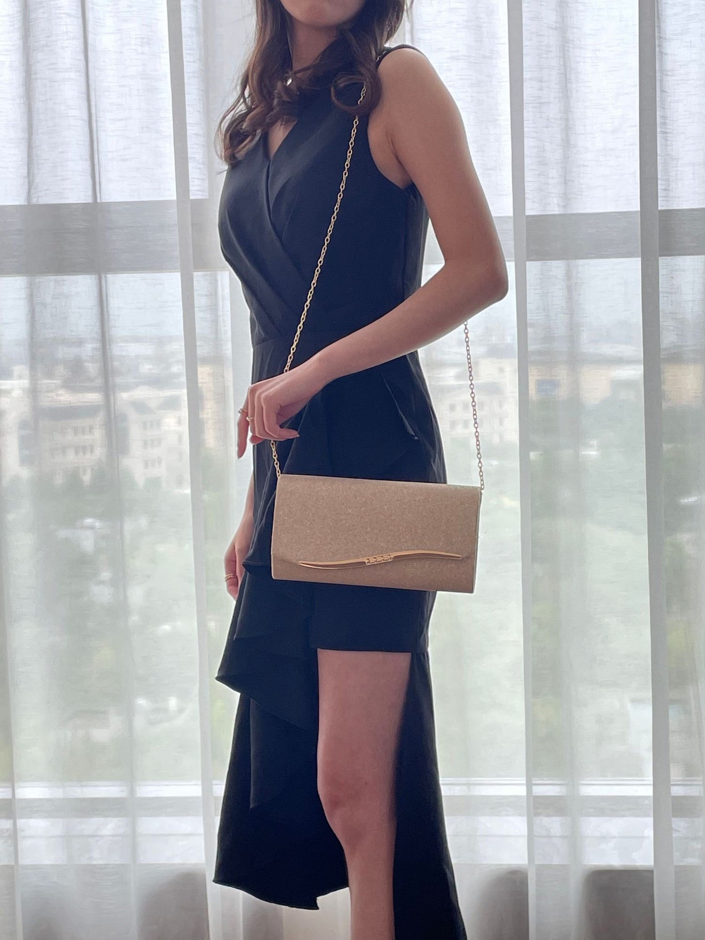 Party Ladies Sling Bags in Wholesale Price Luxury Handbags for Women Sliver Envelop Handbags Night Evening Clutch Birthday Gifts