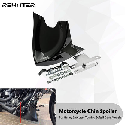 Spoiler Inferior Dianteiro da Carenagem do Motor para Harley Touring FLHT FLHX 1996-2017 Softail Breakout Dyna 2004-2017