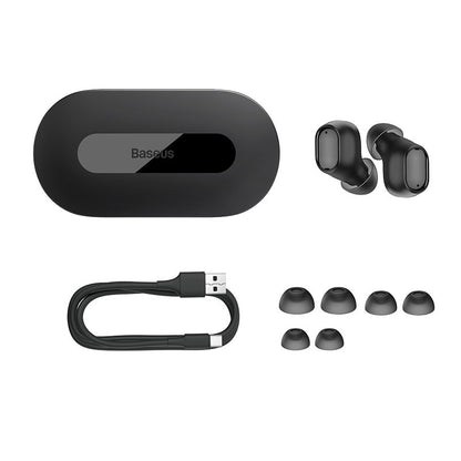 Baseus Bowie EZ10 Earphones Wireless Bluetooth 5.3 0.06' Low Latency TWS Headphone with Dual Microphones Headset HD Call Earbuds
