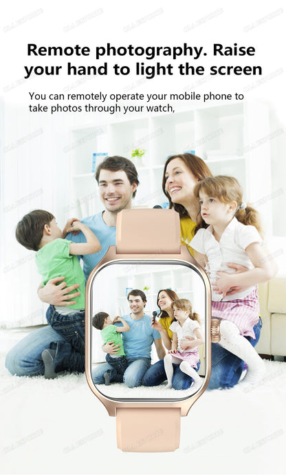 Smart Watch For Android IOS Watches 2.01inch HD Display Bluetooth Call Message Alert Music Sports Mode Smartwatch Men Women Gift