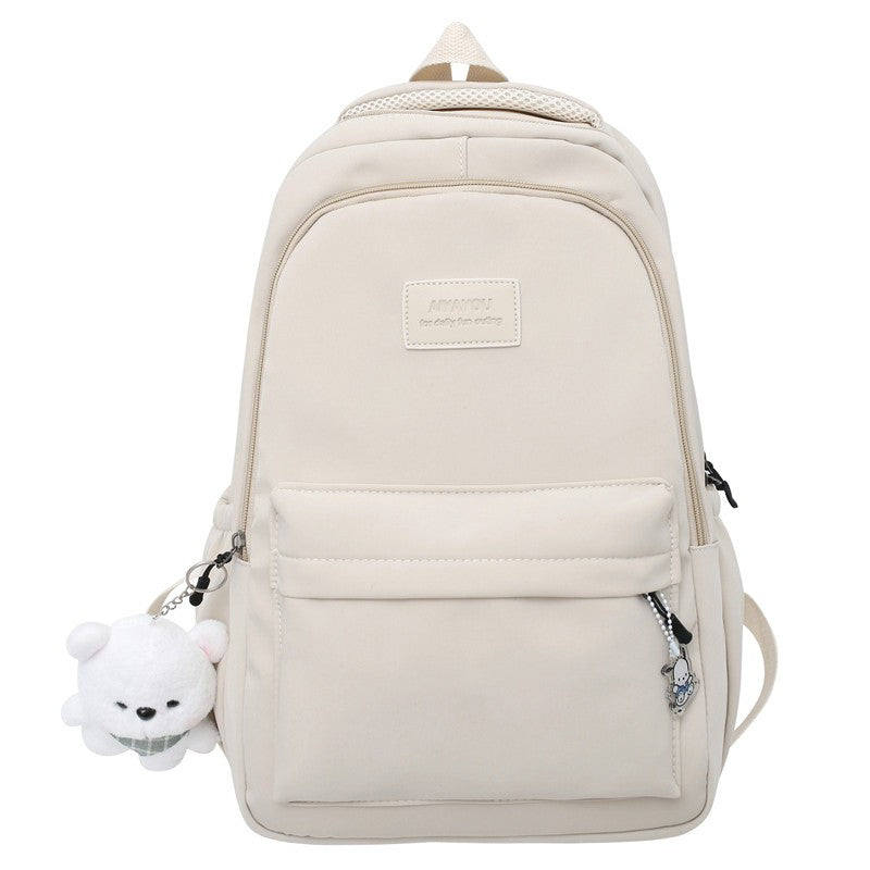New Female Fashion Men High Capacity Waterproof College Backpack Trendy Women Laptop School Bags Cute Girl Travel Book Bag Cool