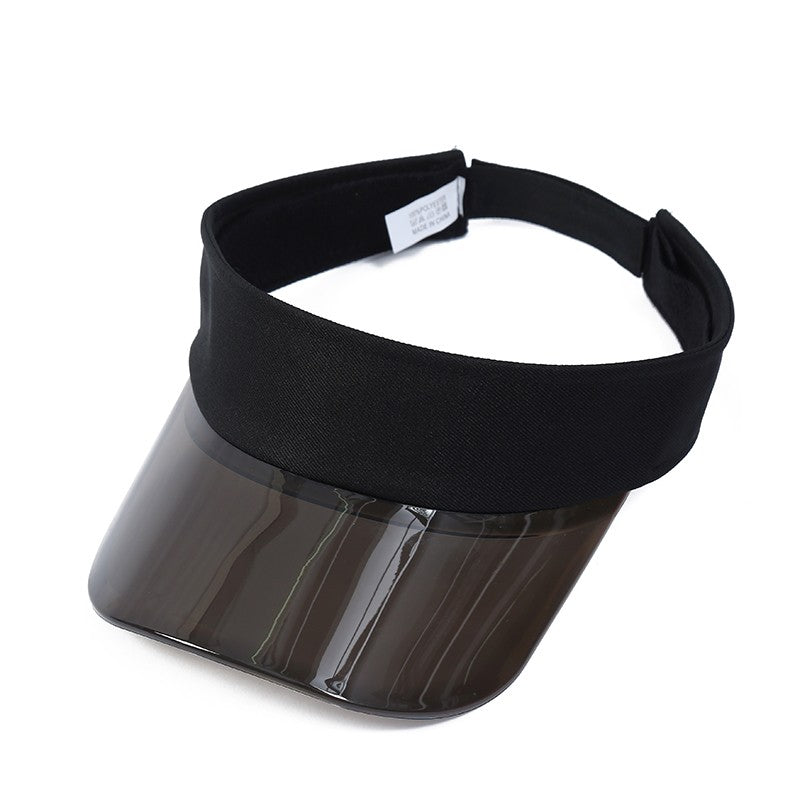 Chapéus de Viseira de Sol para Pais e Filhos, Viseiras de Plástico PVC para Mãe, Filho e Filha, Bonés de Viseira para Esportes ao Ar Livre, Chapéu de Sol para Bicicleta para Mulheres